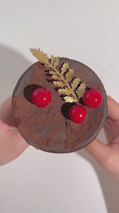 Chocolate Chiffon Cupcake Slime