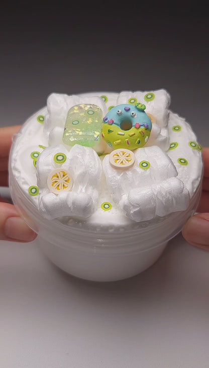Kiwi Cream Sando Slime