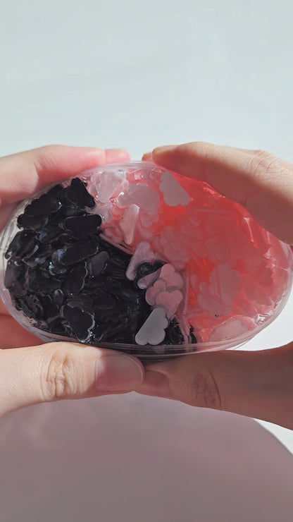 Floating Cloud Chip Slime (Black Pink)