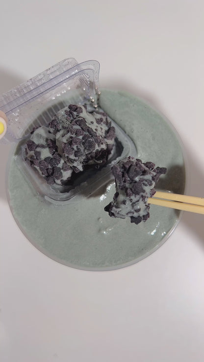 Black Sesame Rice Cake Slime (Upsized)