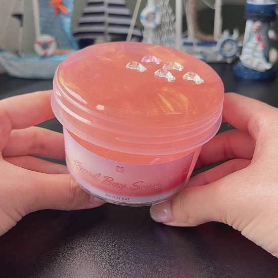 Coral Bay Sunset Slime 5