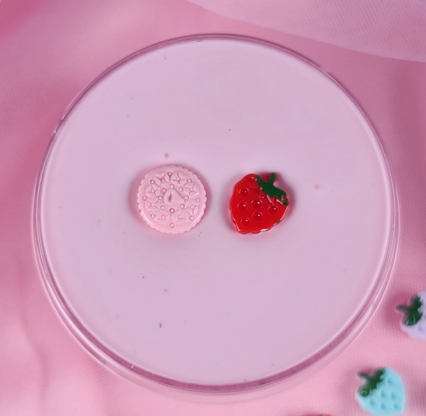 Strawberry Oreo Pudding Slime