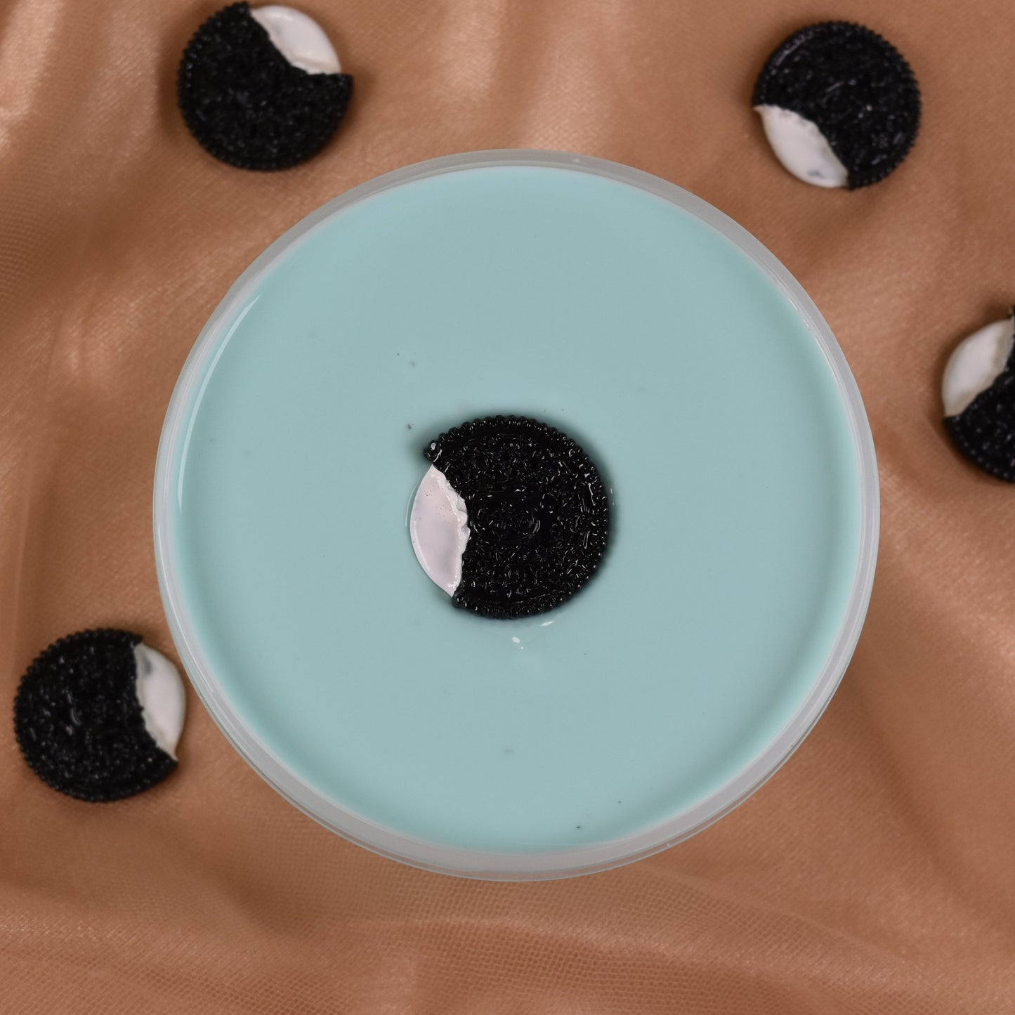 Mintchoco Oreo Pudding Slime