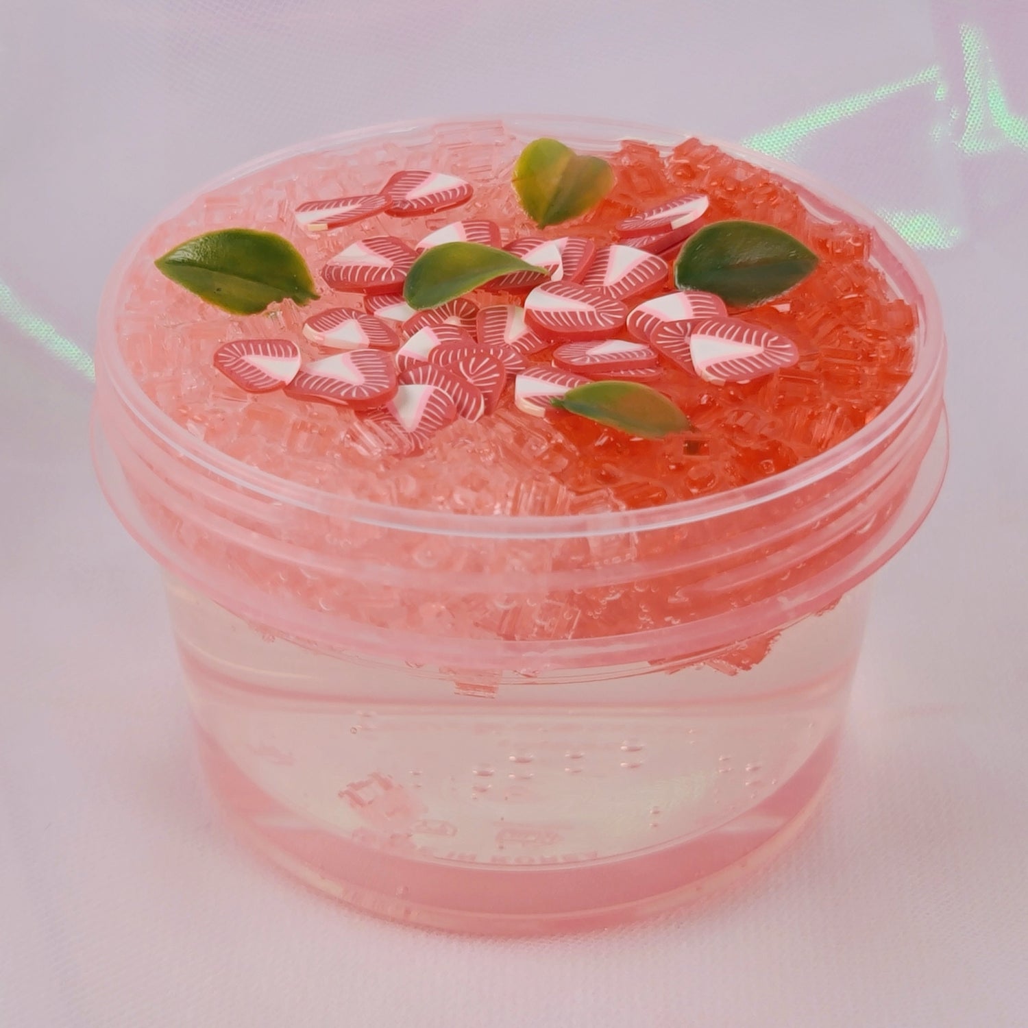 Mini Strawberry Foam Foam Slime