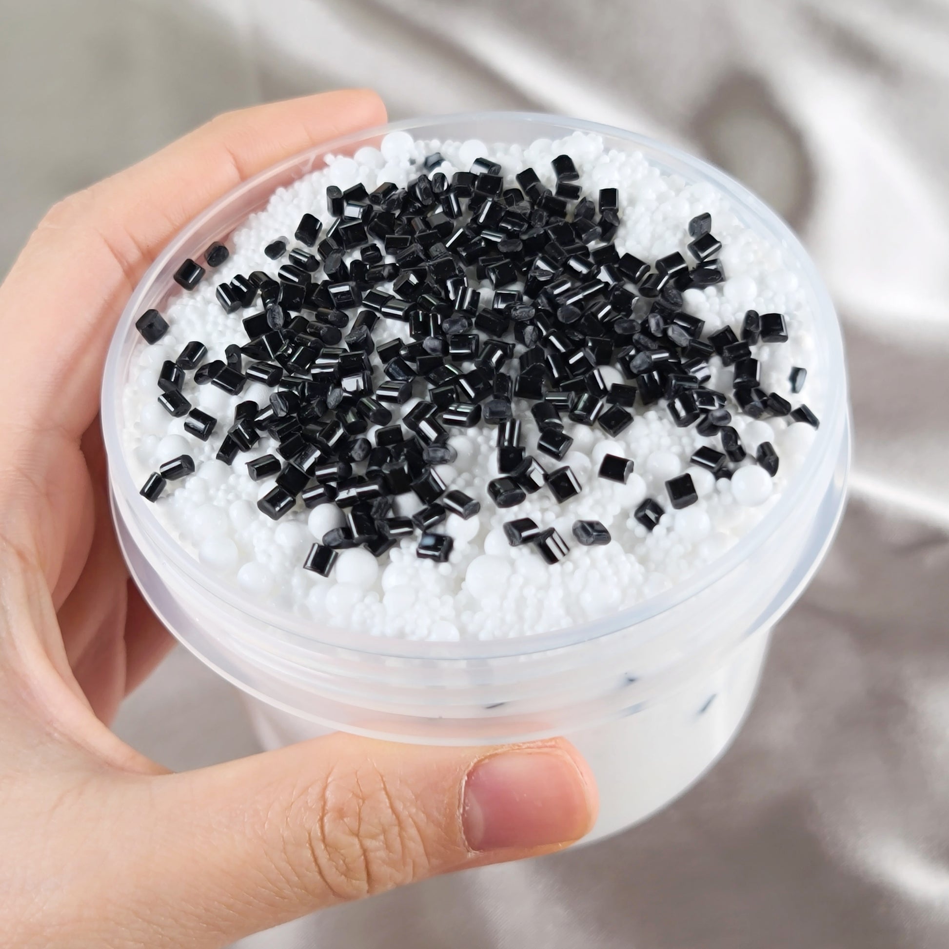 Black Sesame Gangjeong Slime