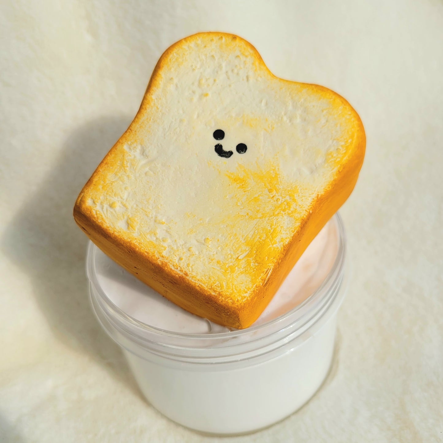 Smile Milk Bread Slime