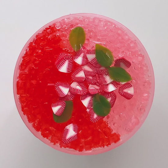 Mini Strawberry Foam Foam Slime